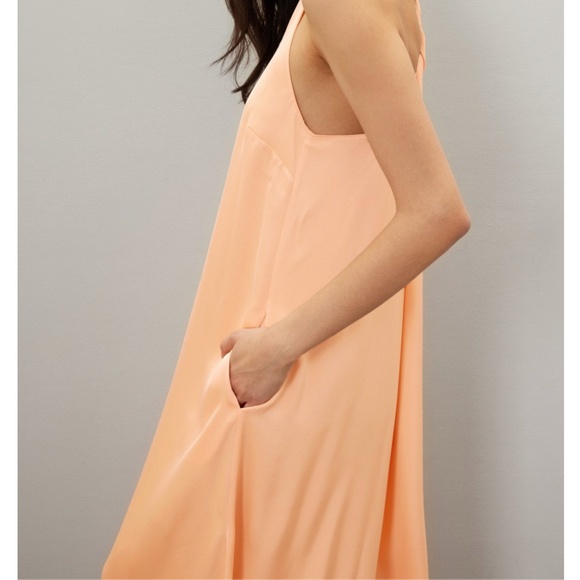 Rosetta Getty Twist Back Shift Dress Sz 10 - Picture 8 of 8